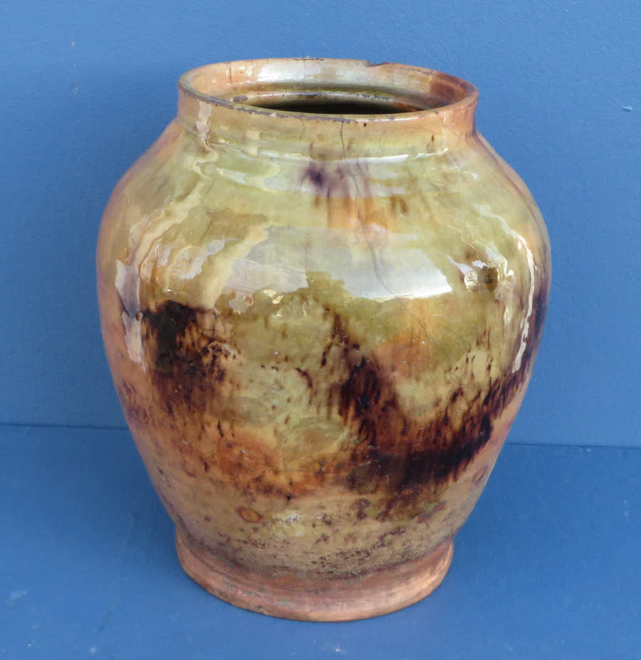 Bristol County Redware Jar