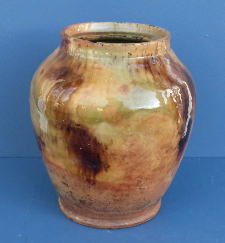 Bristol County Redware Jar
