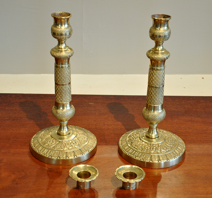 Neoclassical French Candlesticks