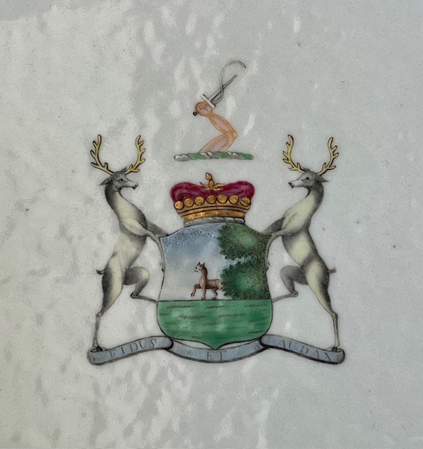 Armorial Hot Water Dish