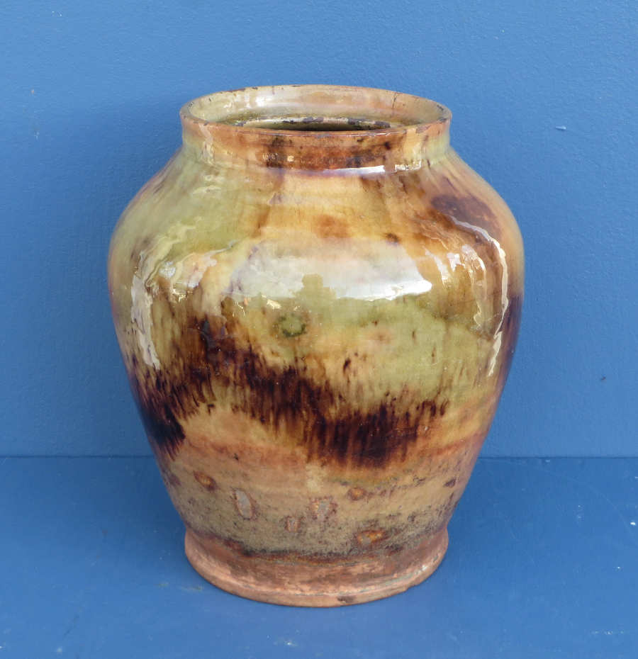 Bristol County Redware Jar