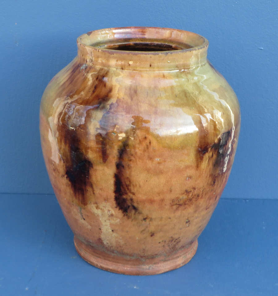 Bristol County Redware Jar