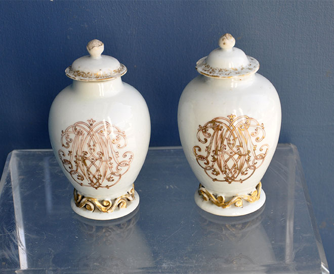 Chinese Export Tea Caddies