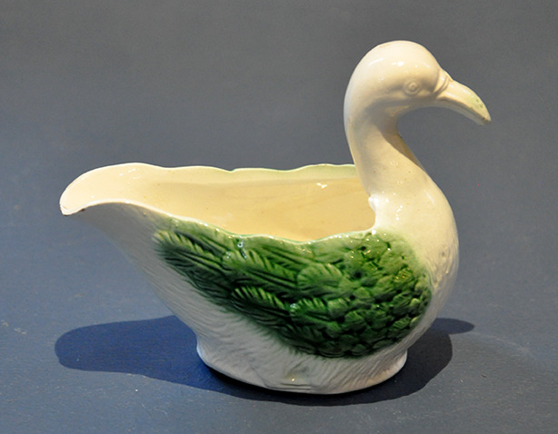 Small Creamware Sauceboat