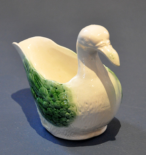 Small Creamware Sauceboat