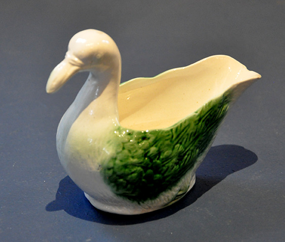 Small Creamware Sauceboat