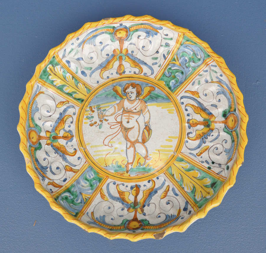 Deruta Footed Dish