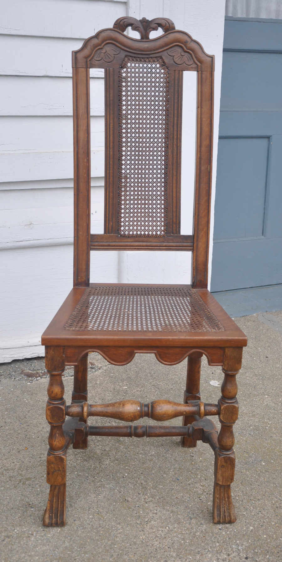 English Cane-Back Chair