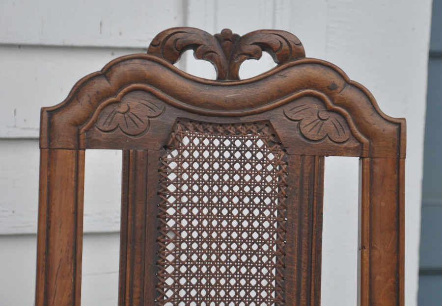 English Cane-Back Chair