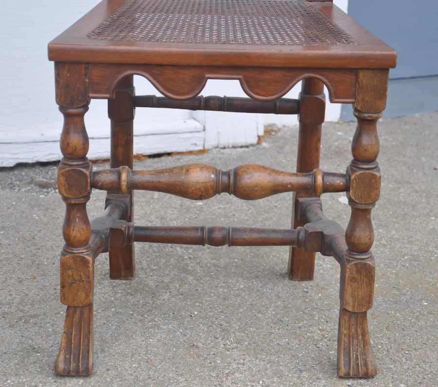 English Cane-Back Chair