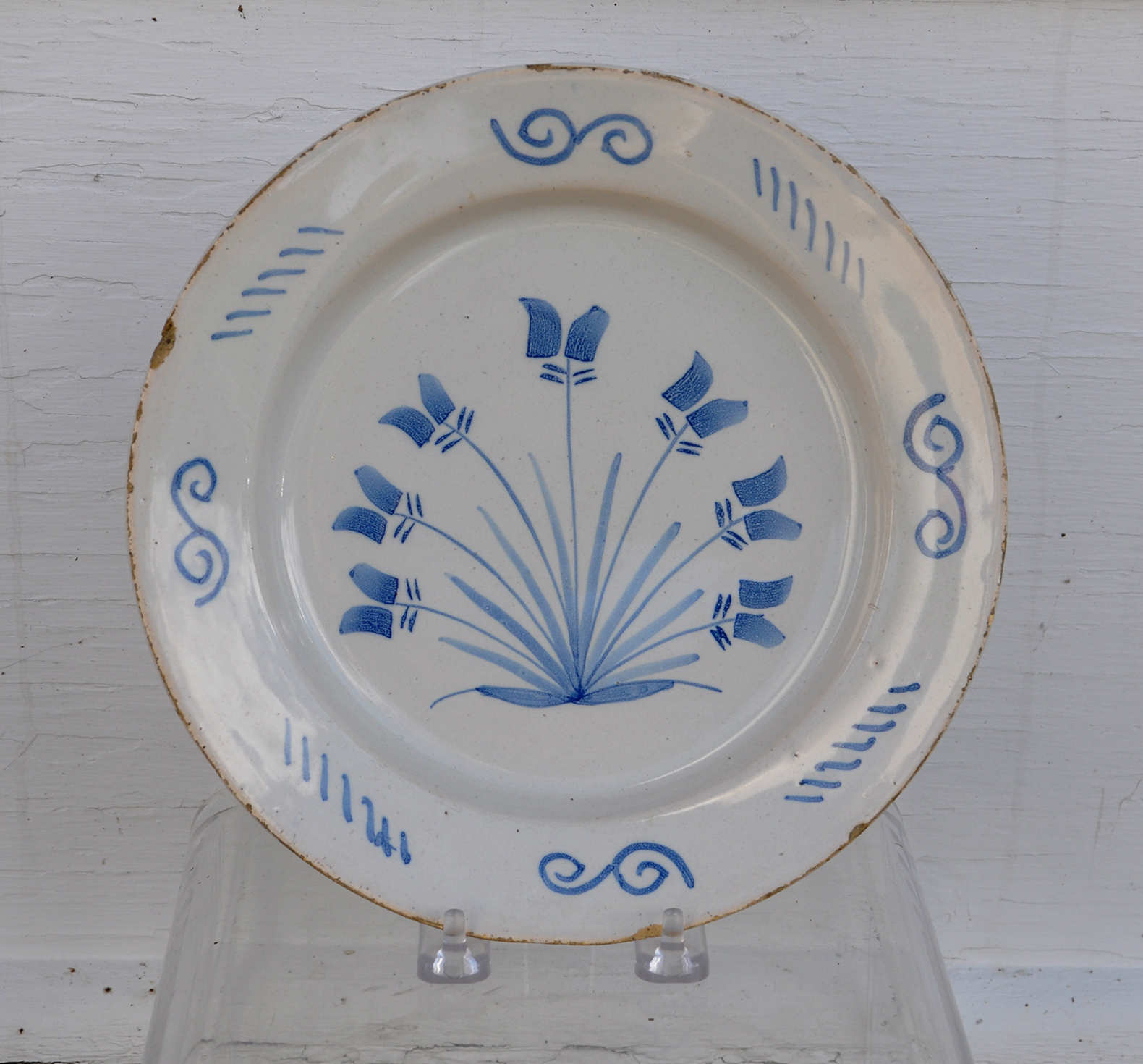 English Delft Plate