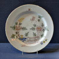 English Delft Plate