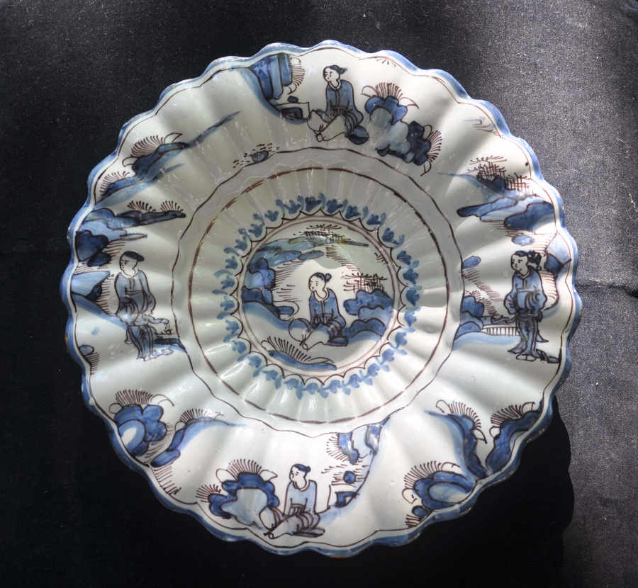 Faience Dish