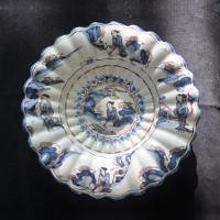 Faience Dish