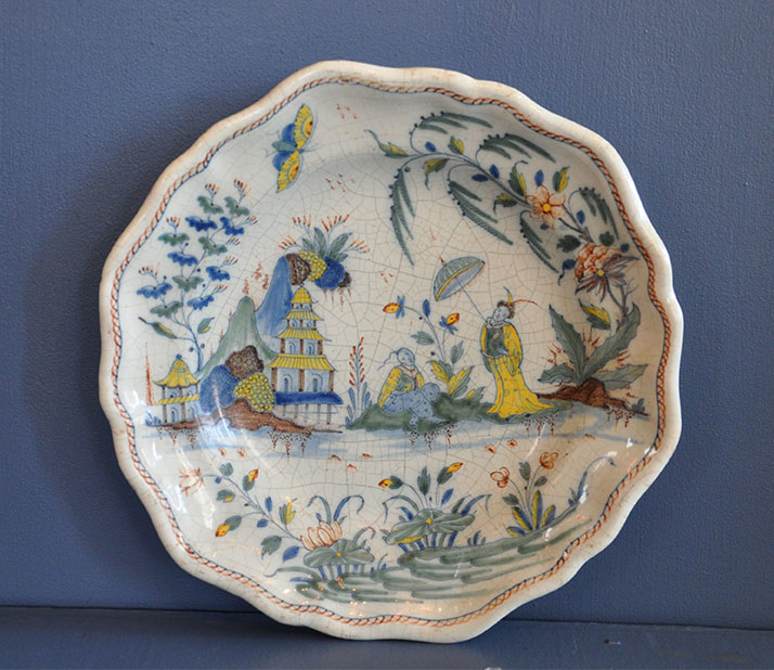 French Faience Charger
