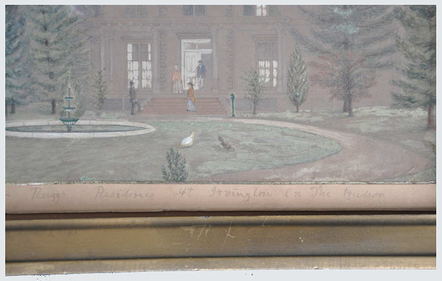 Irvington, New York Pastel