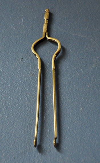 Miniature Brass Tongs