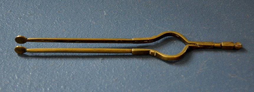 Miniature Brass Tongs