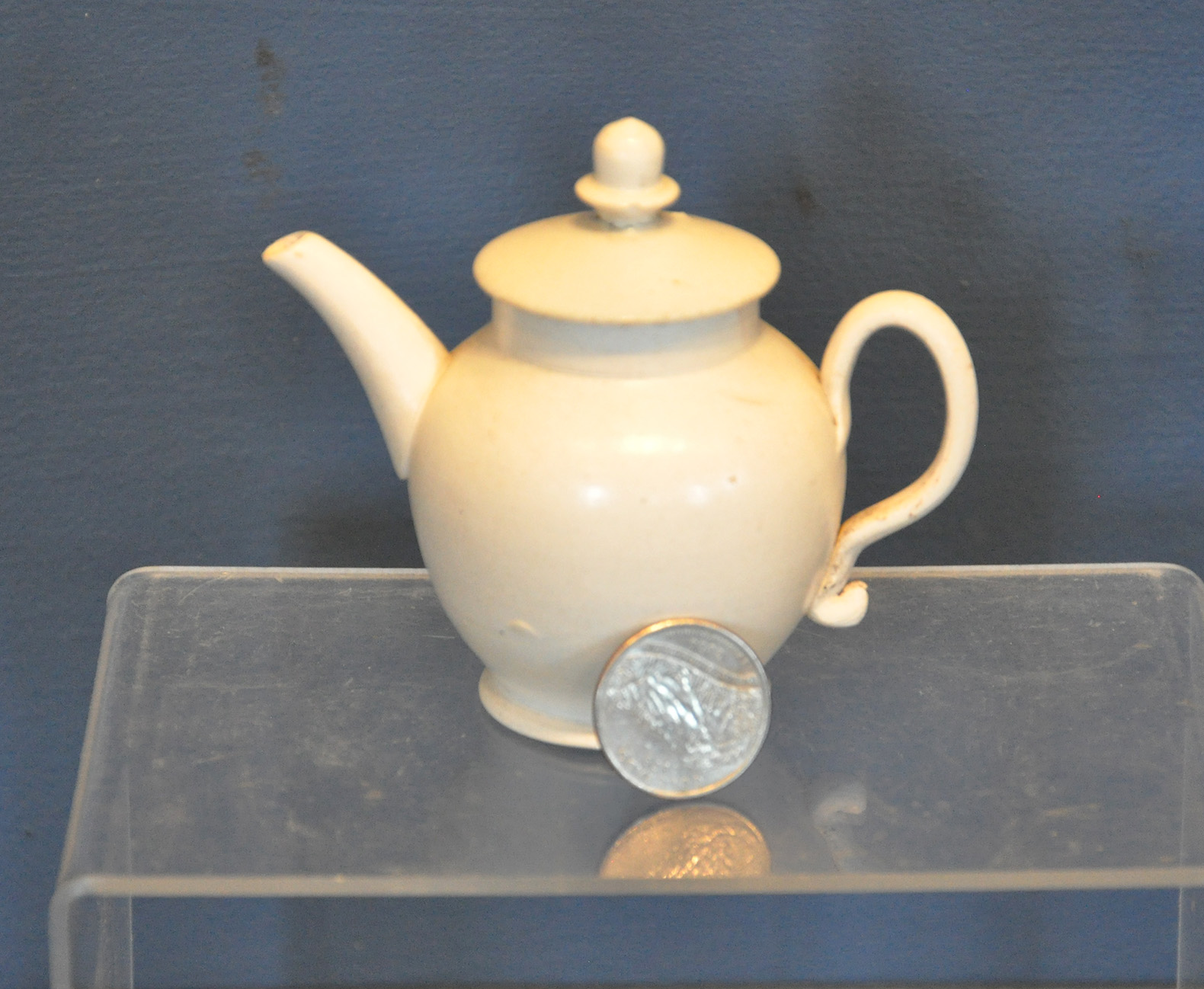 Miniature Stoneware Teapot