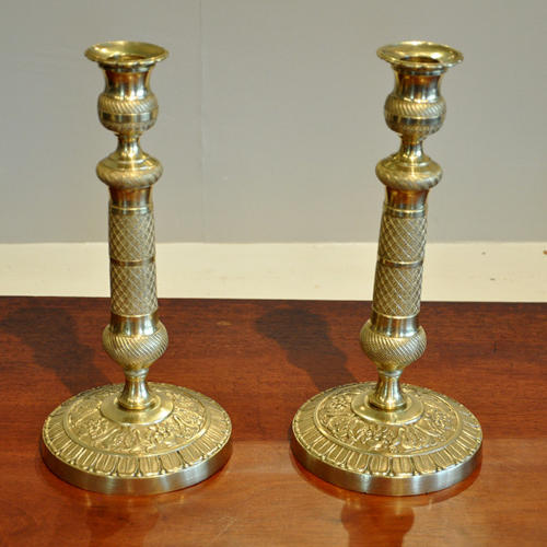 Neoclassical French Candlesticks
