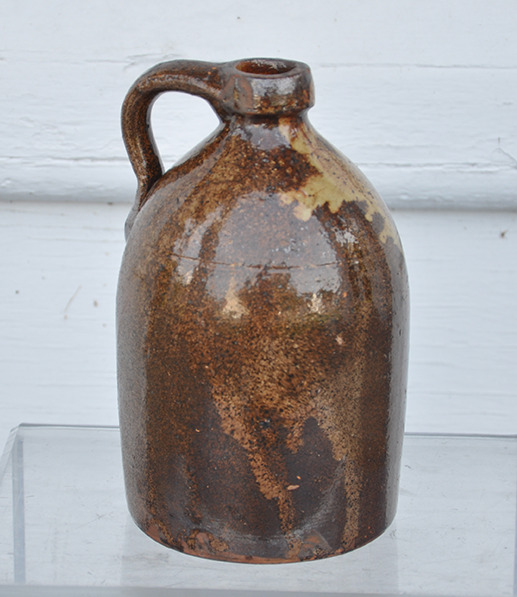 New York Redware Jug