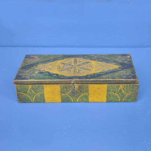 Painted Carved Box