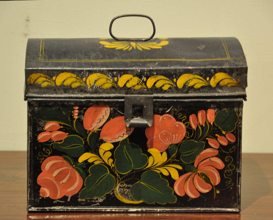 Painted Tin Box