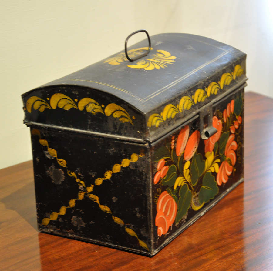 Painted Tin Box