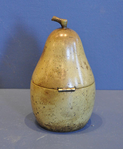 Pear-Shaped Tea Caddy
