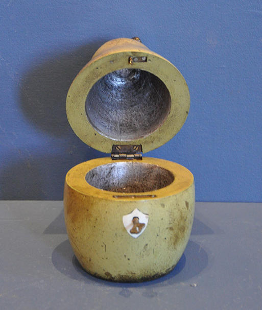 Pear-Shaped Tea Caddy