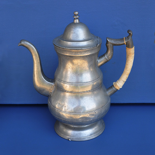 NYC Pewter Coffee Pot