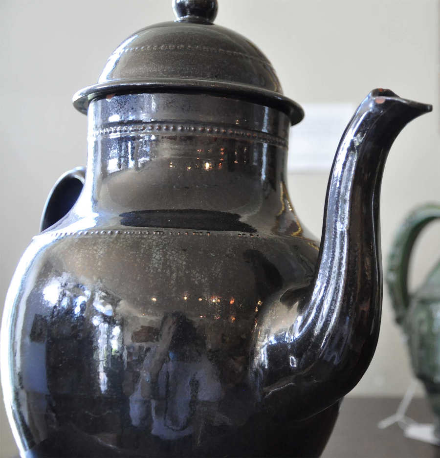 American Redware Coffee Pot
