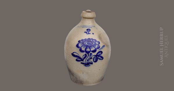 Rochester Stoneware Jug - Samuel Herrup Antiques