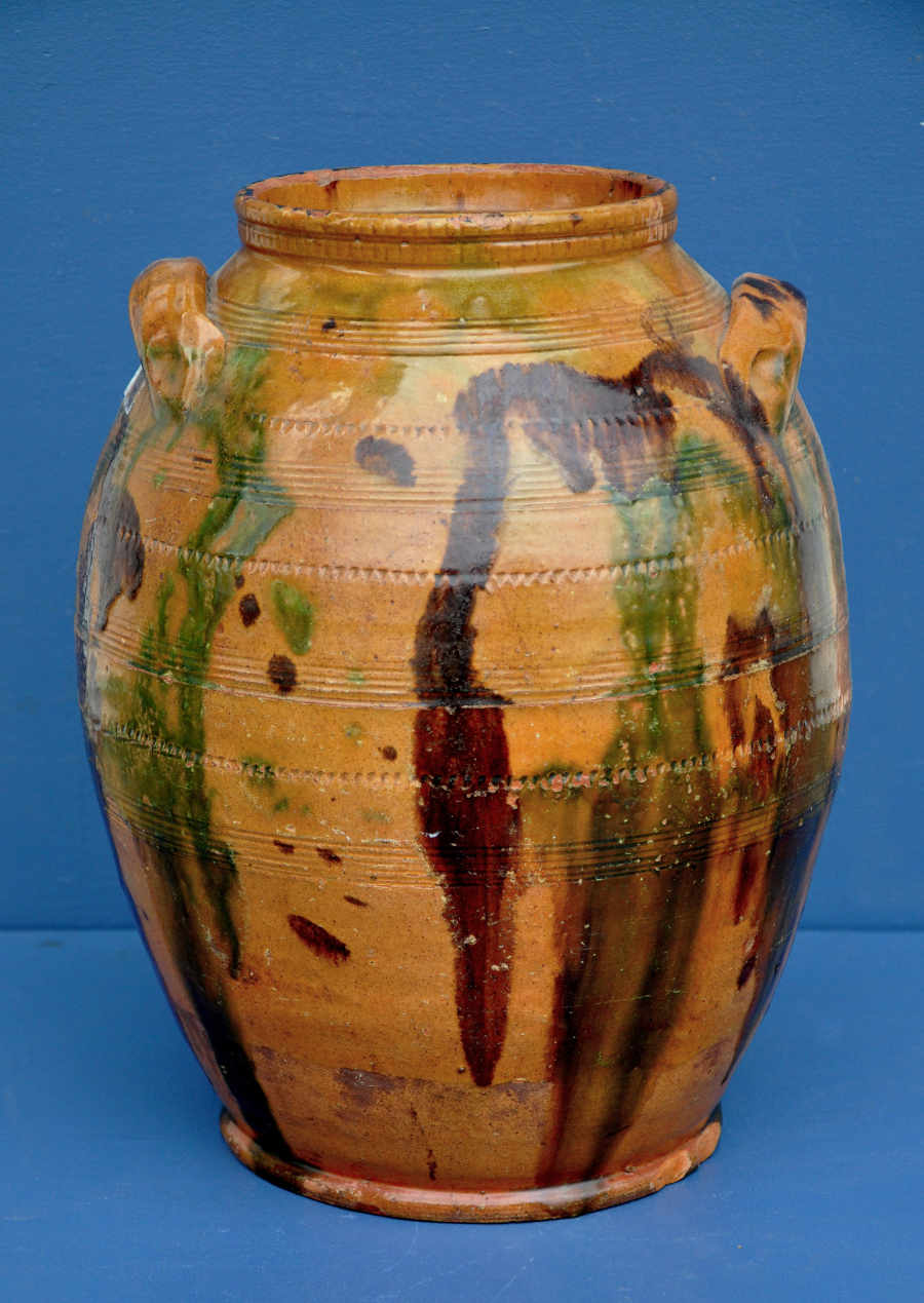 Vermont Redware Jar