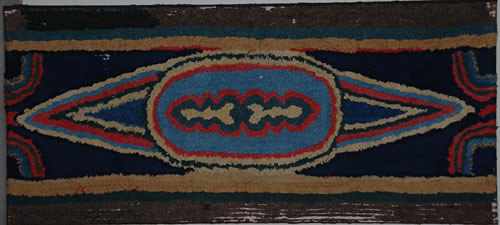 Yarn-Sewn Hearth Rug